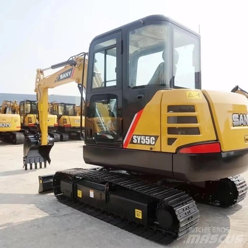 Sany SY 55 Rupsgraafmachines