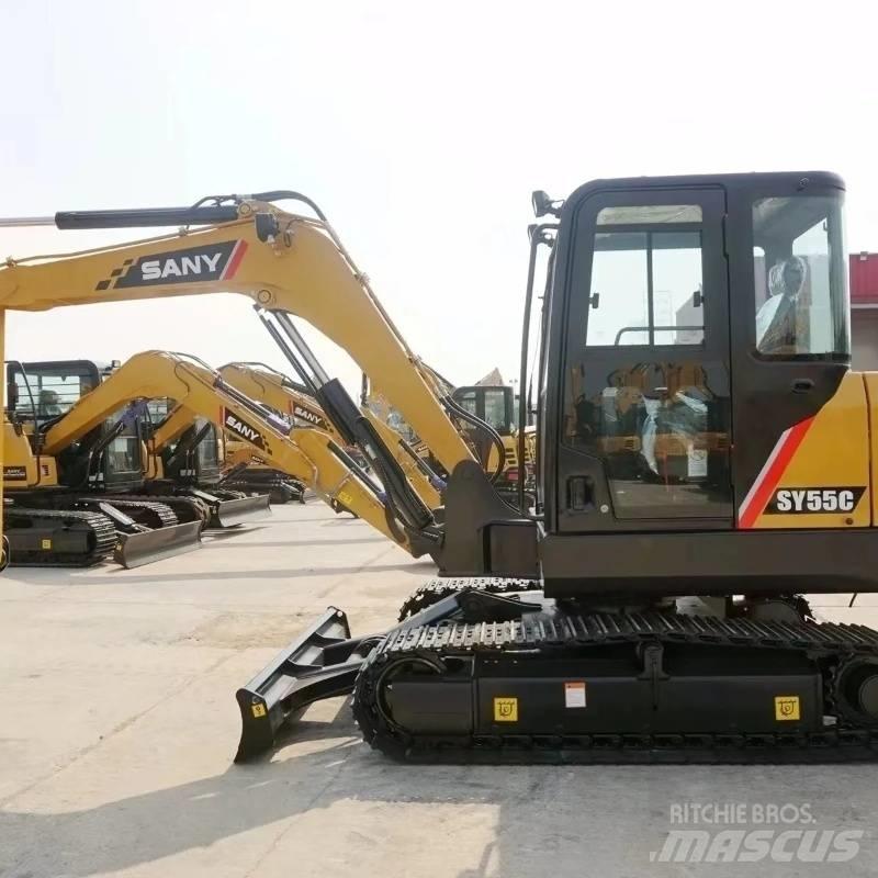 Sany SY 55 Rupsgraafmachines