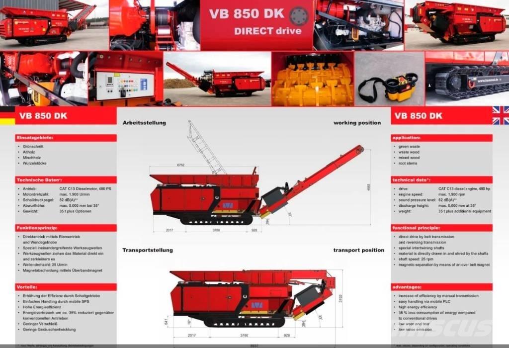 Hammel VB 850 DK Shredders
