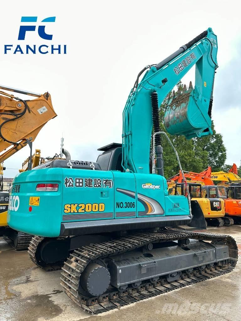 Kobelco SK 200 Rupsgraafmachines