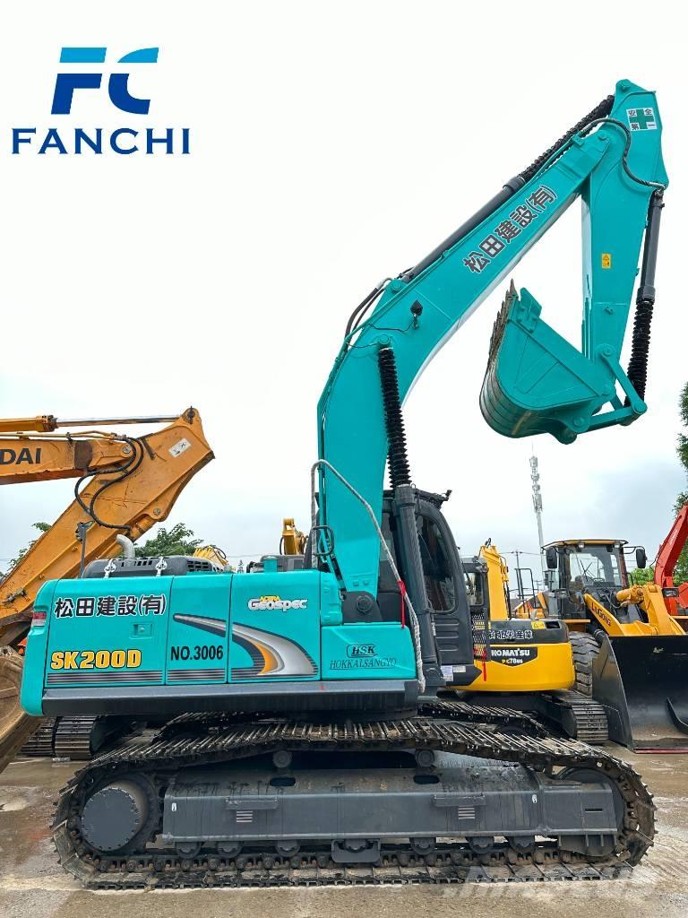 Kobelco SK 200 Rupsgraafmachines