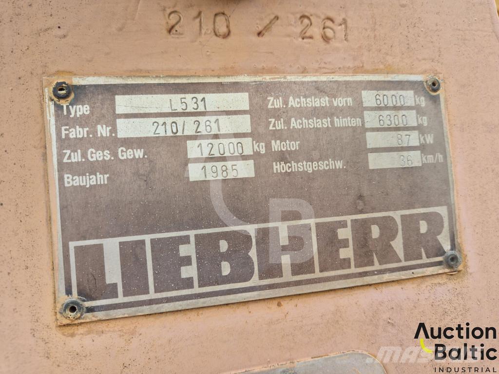 Liebherr L 531 Wielladers