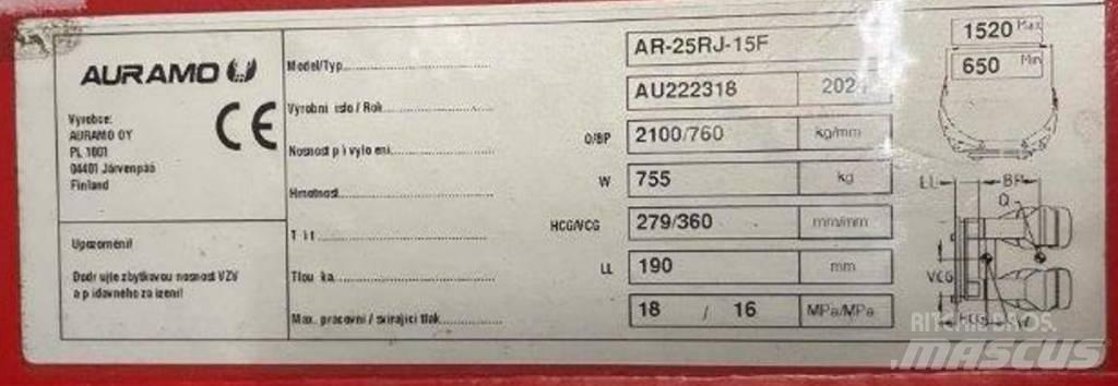 Auramo AR-25RJ-15F Rollenklemmen