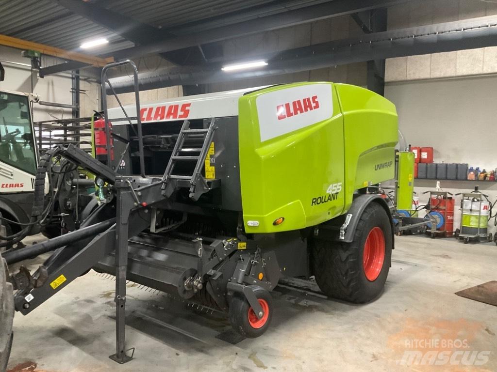 CLAAS Uniwrap 455 Ronde-balenpersen