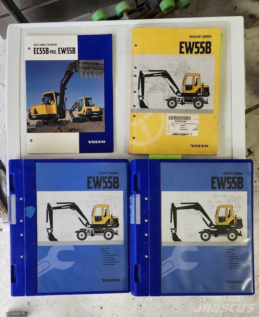 Volvo EW55B Wielgraafmachines