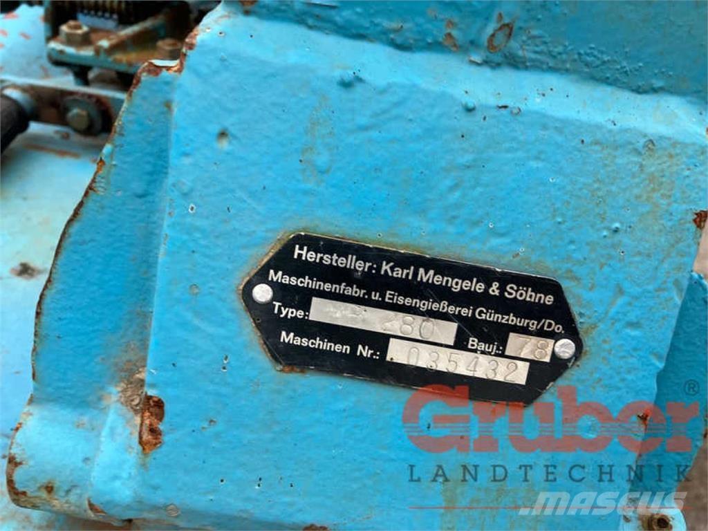 Mengele MB 280 Zelfrijdende veldhakselaars