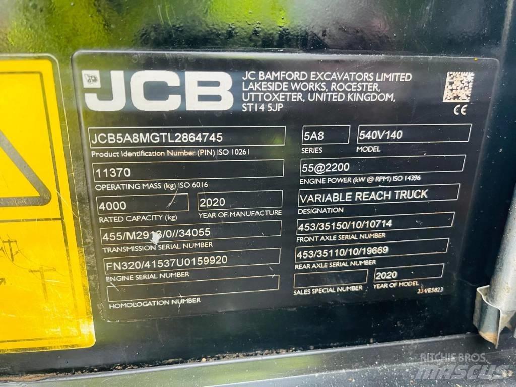 JCB 540-140 Verreikers