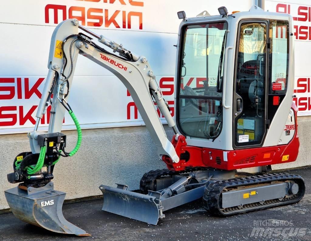 Takeuchi TB 320 Minigraafmachines < 7t