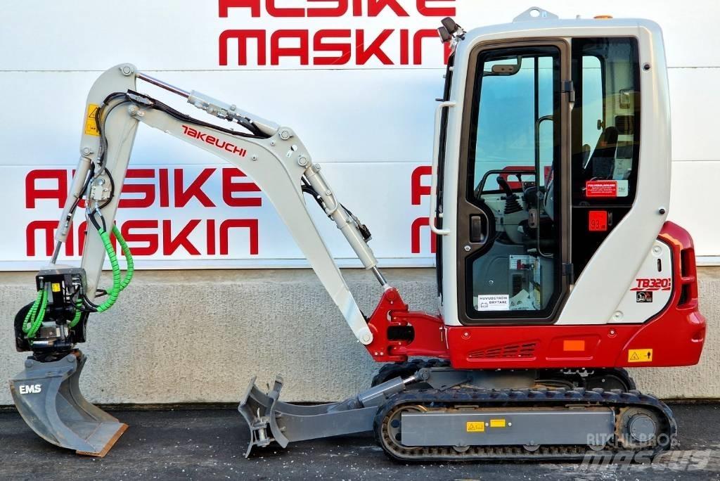 Takeuchi TB 320 Minigraafmachines < 7t