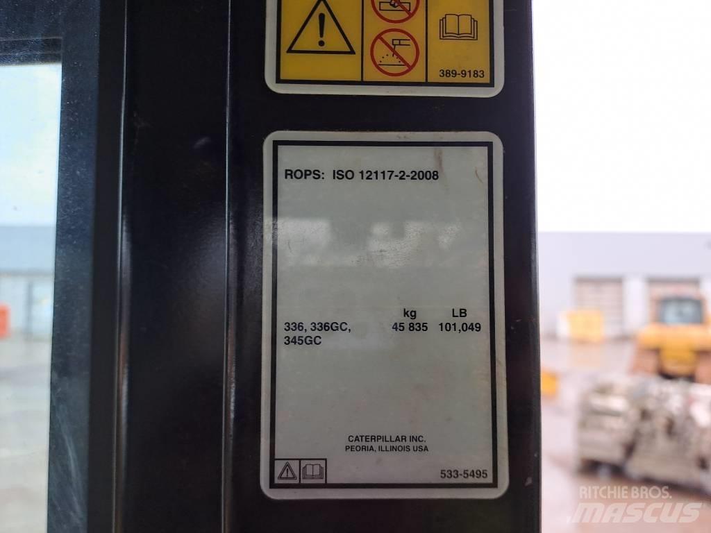 CAT 336 Rupsgraafmachines