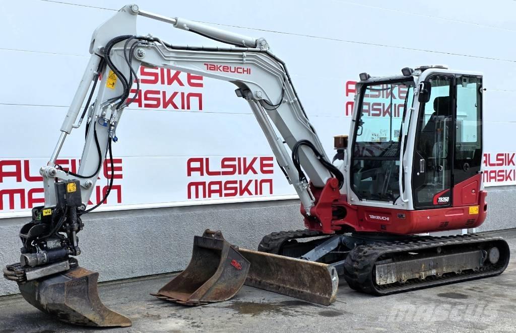Takeuchi TB 260 Minigraafmachines < 7t