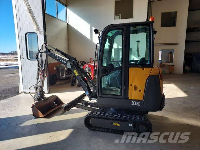 Volvo EC 18 Minigraafmachines < 7t