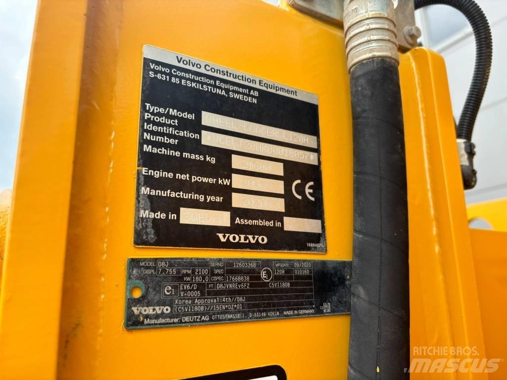 Volvo L 120 H Wielladers