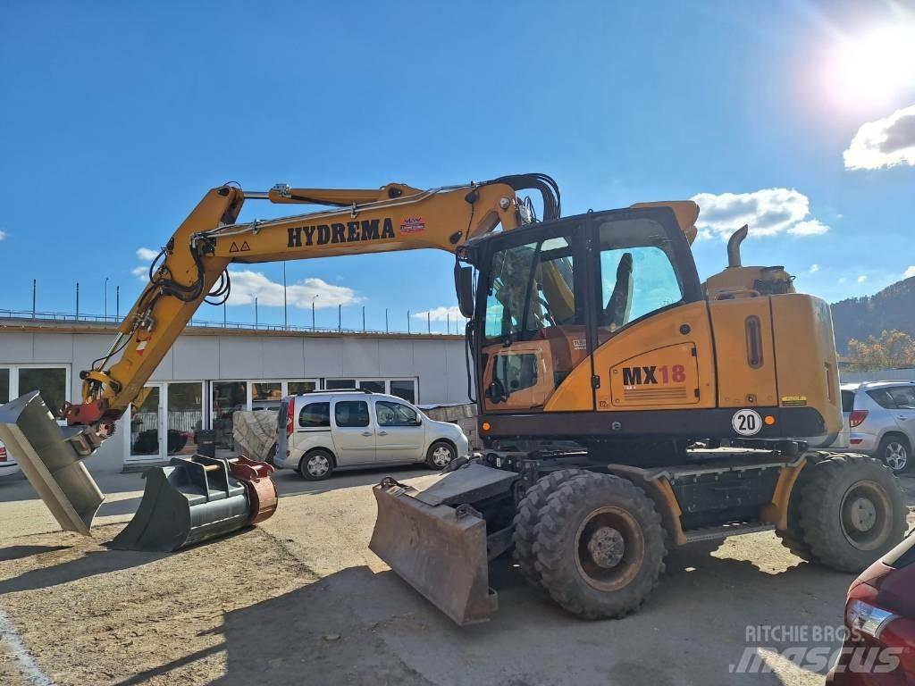 Hydrema MX 18 Wielgraafmachines