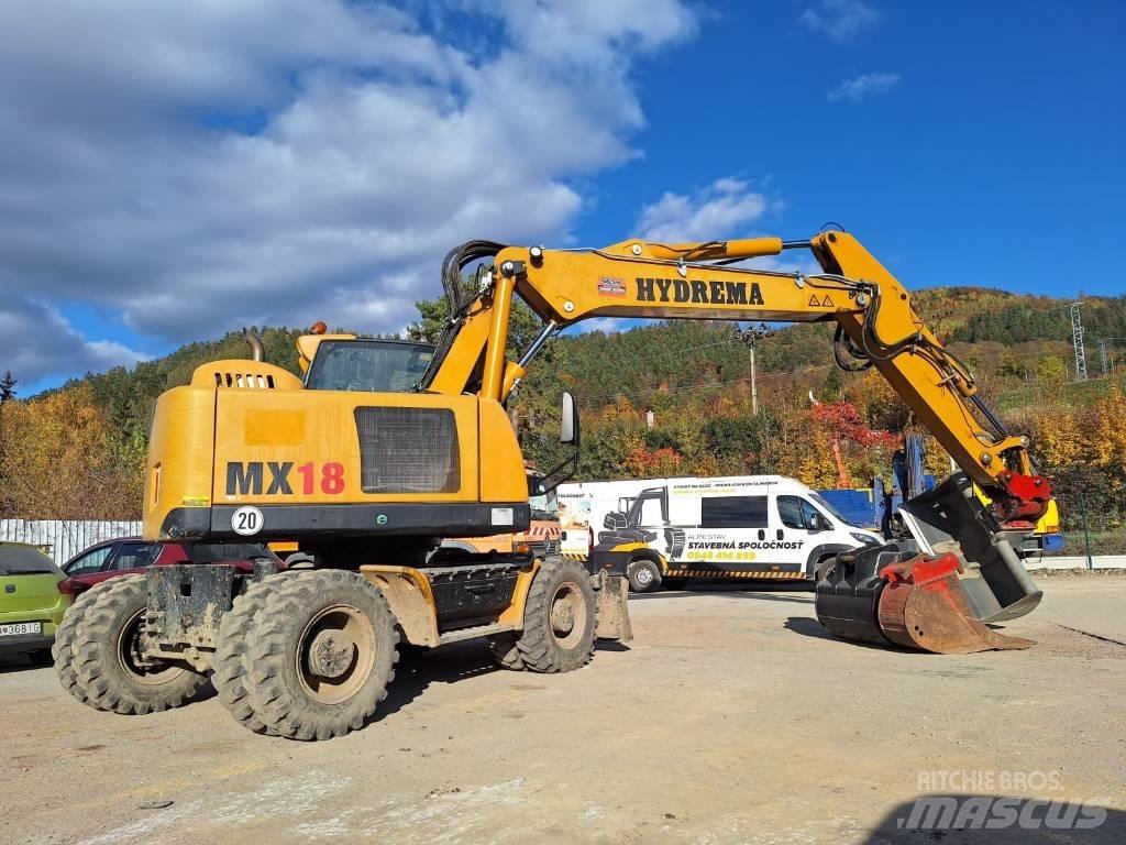 Hydrema MX 18 Wielgraafmachines