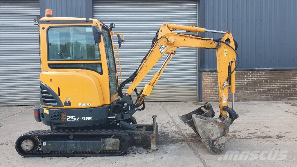 Hyundai R25Z-9 AK Minigraafmachines < 7t