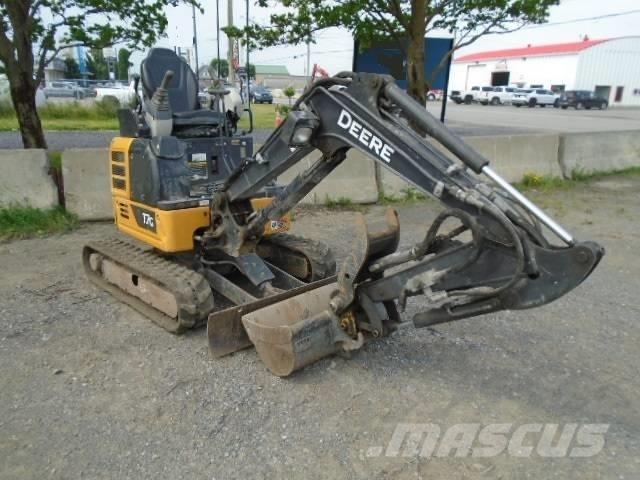 John Deere 17 G Minigraafmachines < 7t