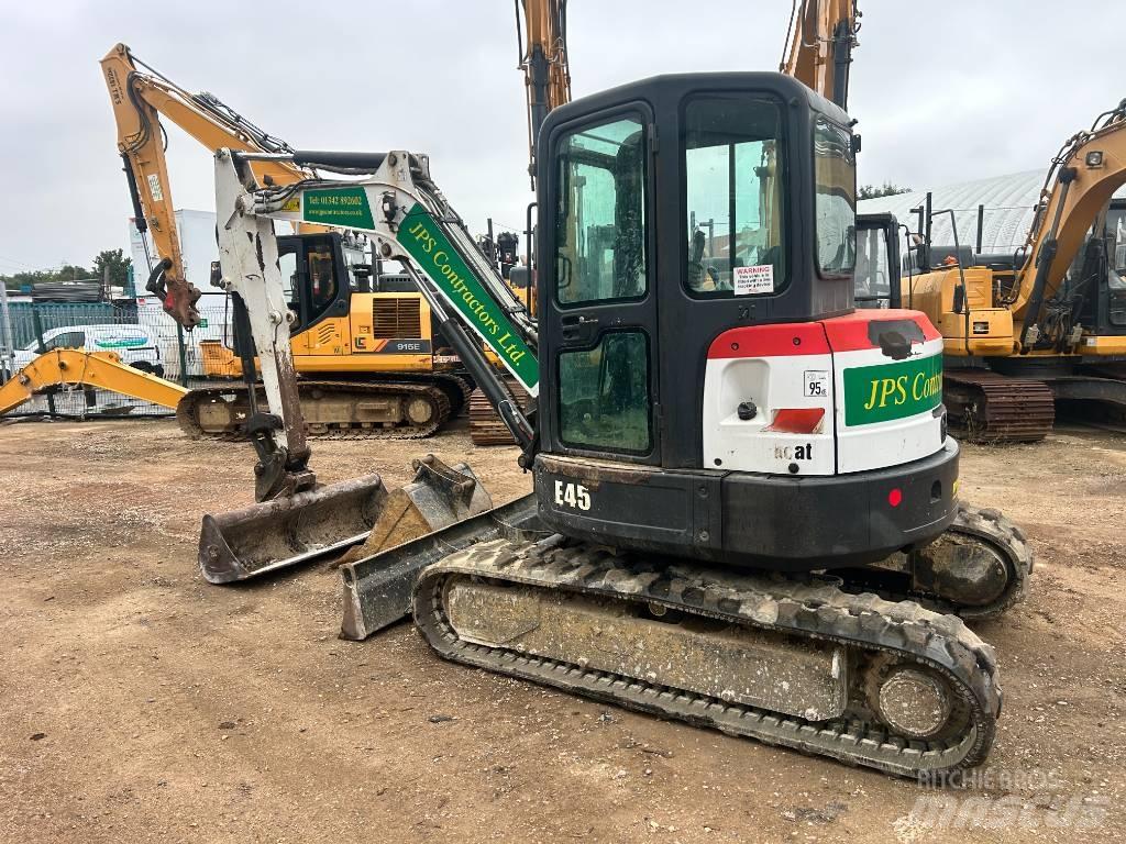 Bobcat E 45 Minigraafmachines < 7t