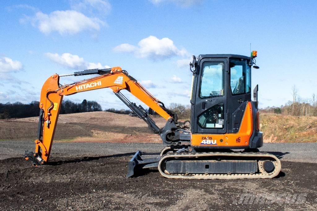 Hitachi ZX48U Minigraafmachines < 7t