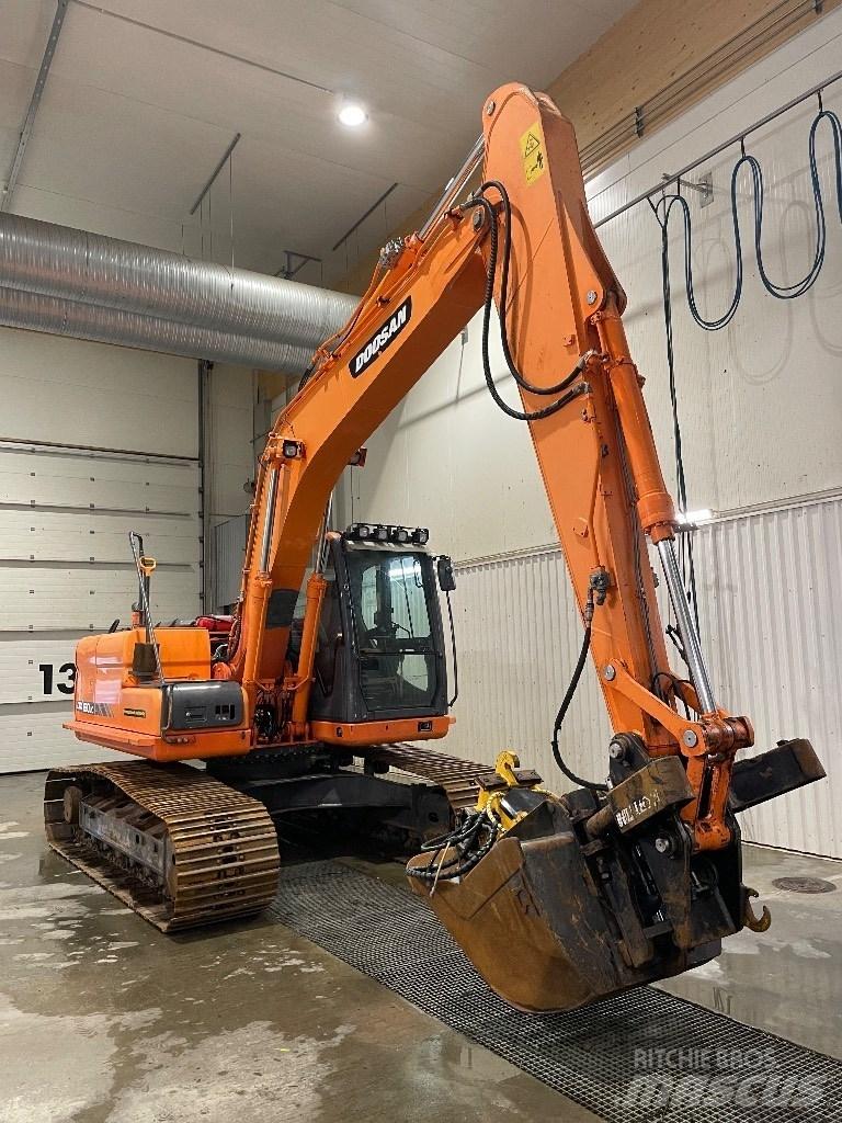 Doosan DX 160 Rupsgraafmachines