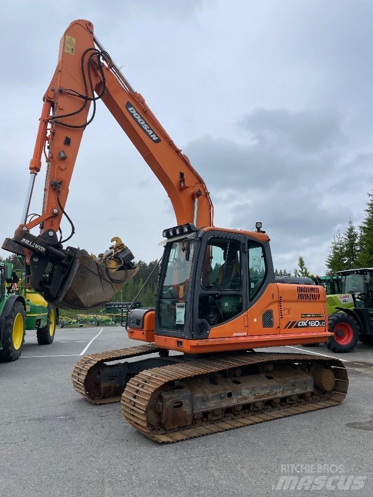 Doosan DX 160 Rupsgraafmachines