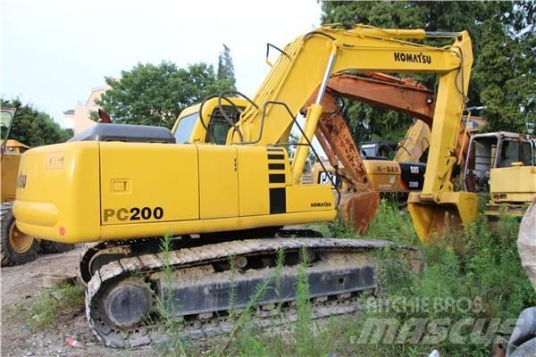 Komatsu PC 200-6 Rupsgraafmachines