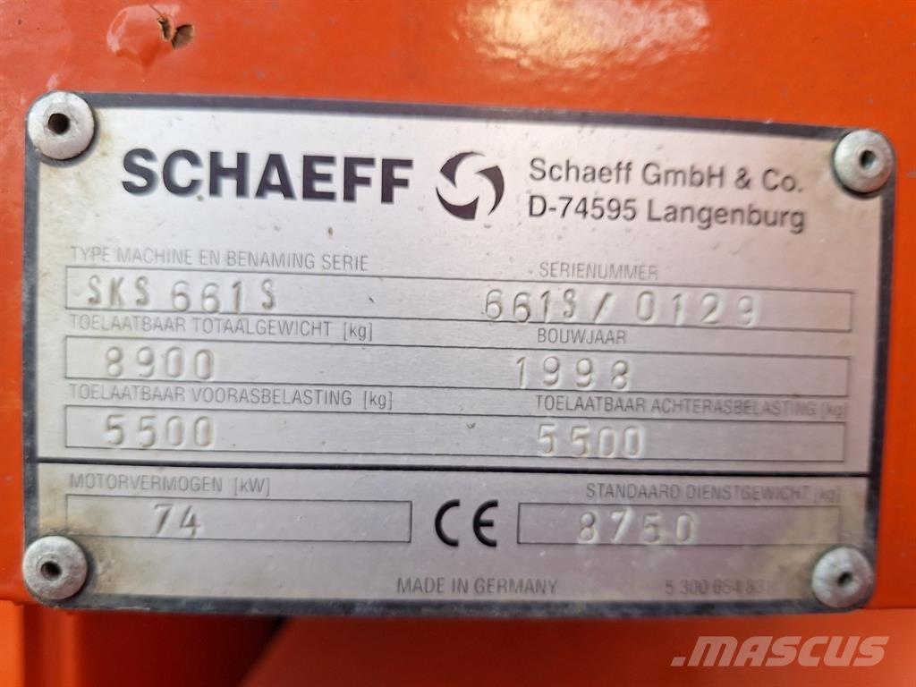 Schaeff SKS 661 Wielladers