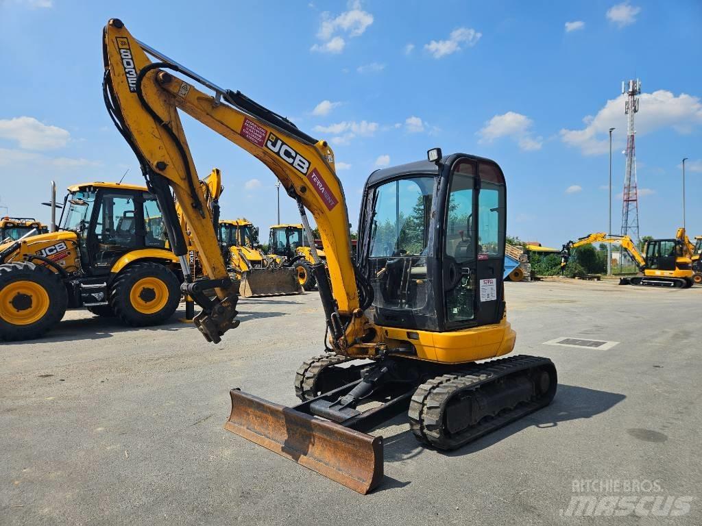 JCB 8035 ZTS + QH Minigraafmachines < 7t