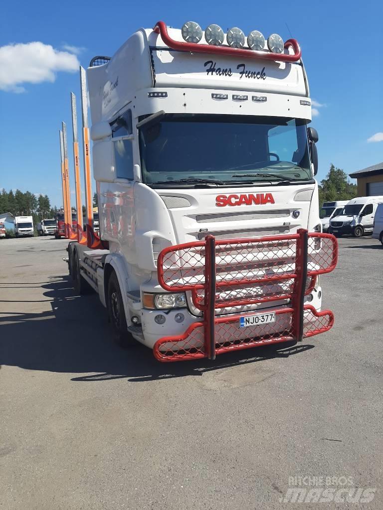 Scania R 560 Hout-Bakwagens
