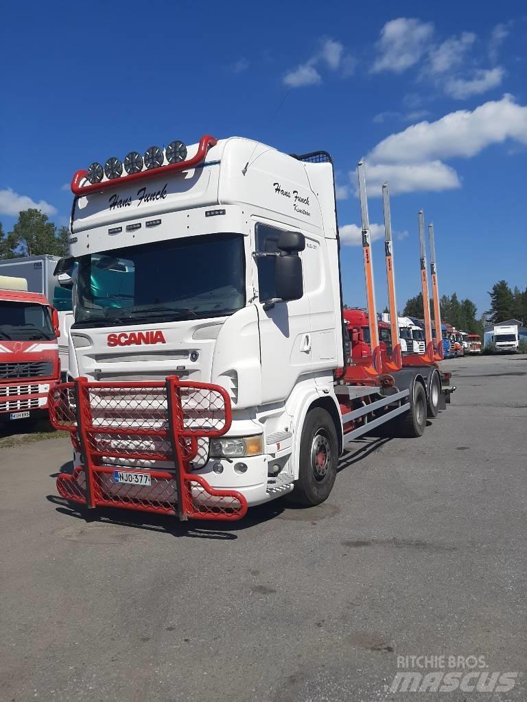 Scania R 560 Hout-Bakwagens