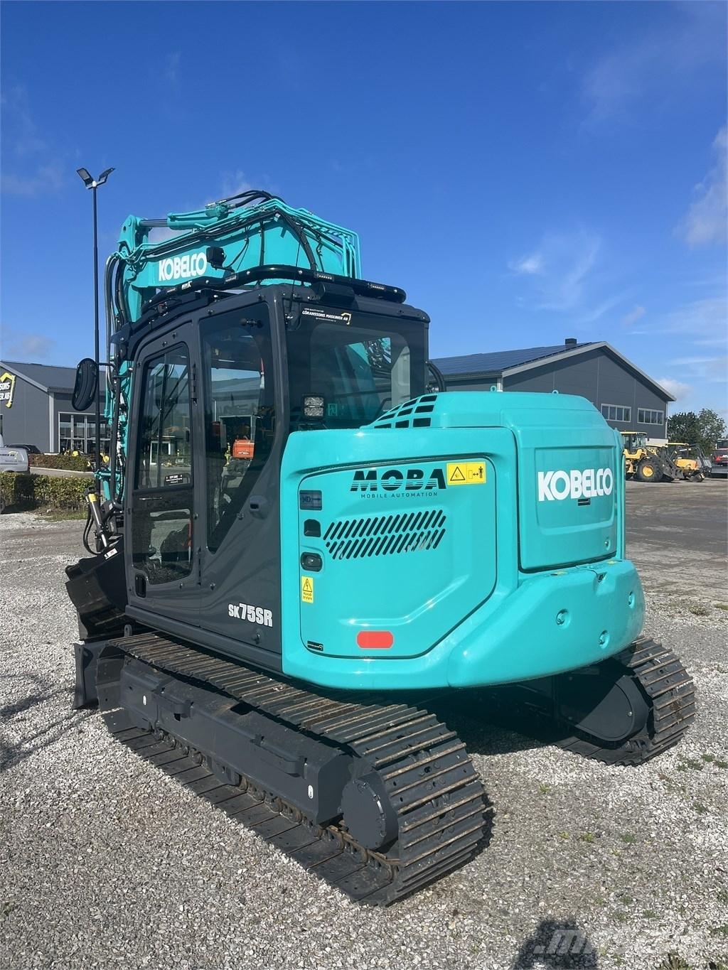 Kobelco SK 75 SR Midigraafmachines 7t - 12t