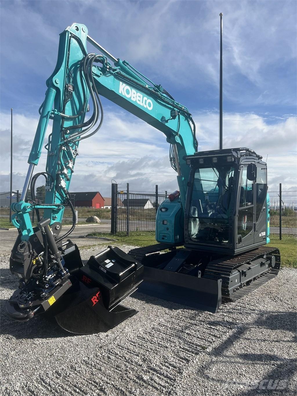 Kobelco SK 75 SR Midigraafmachines 7t - 12t
