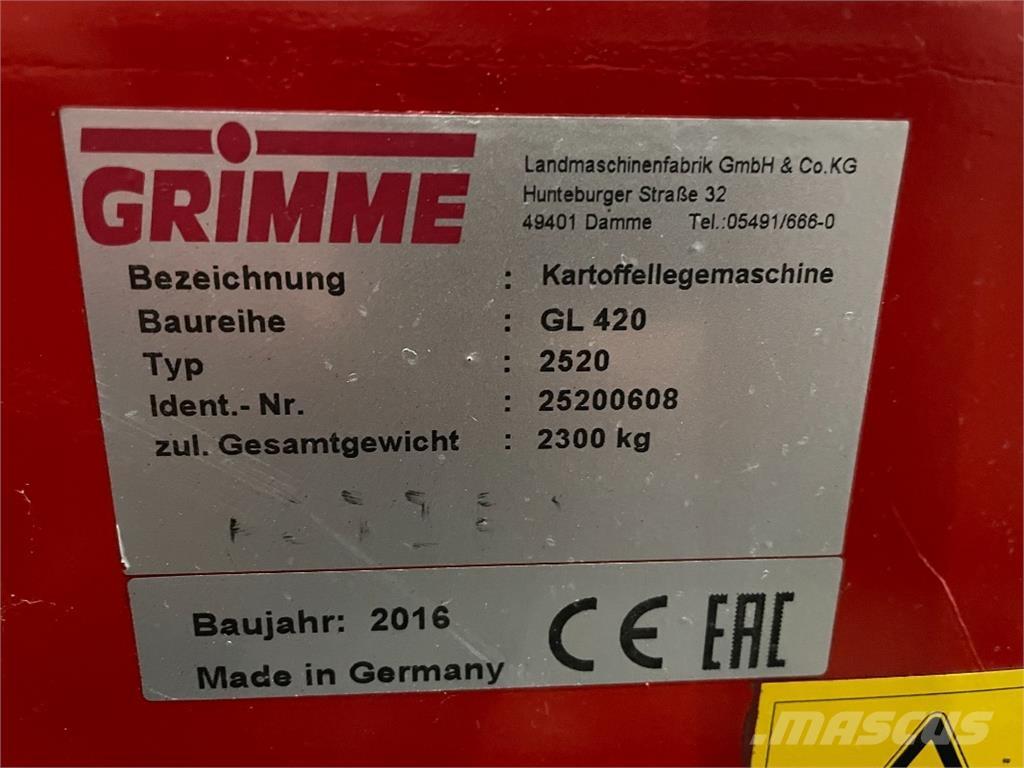 Grimme GL 420 Landbouw - overige