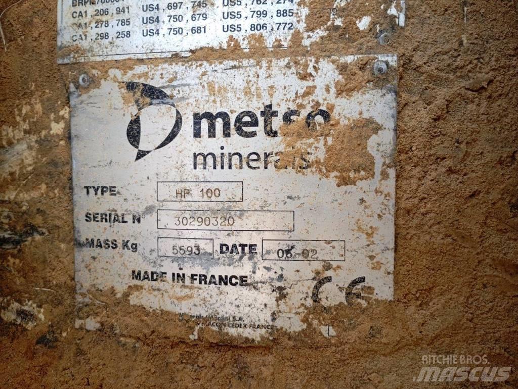 Metso HP 100 Zeefinstallatie
