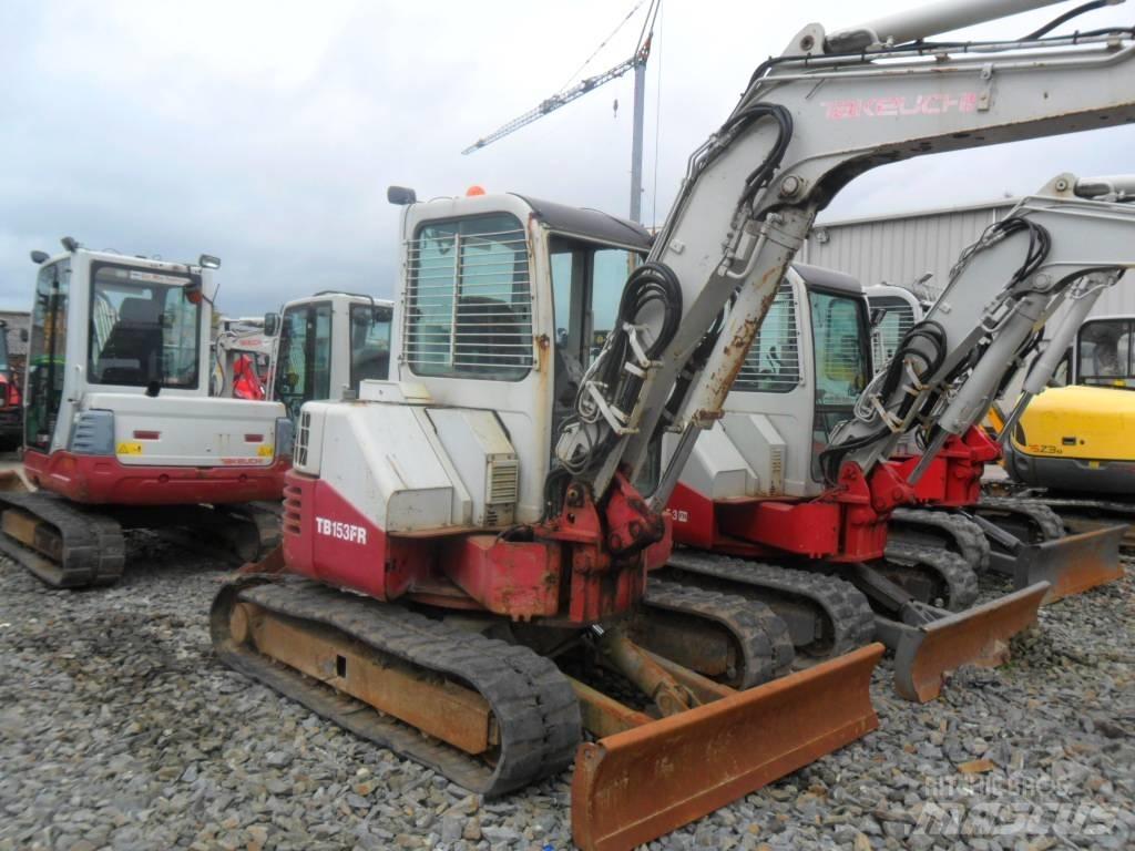 Takeuchi TB153FR Minigraafmachines < 7t