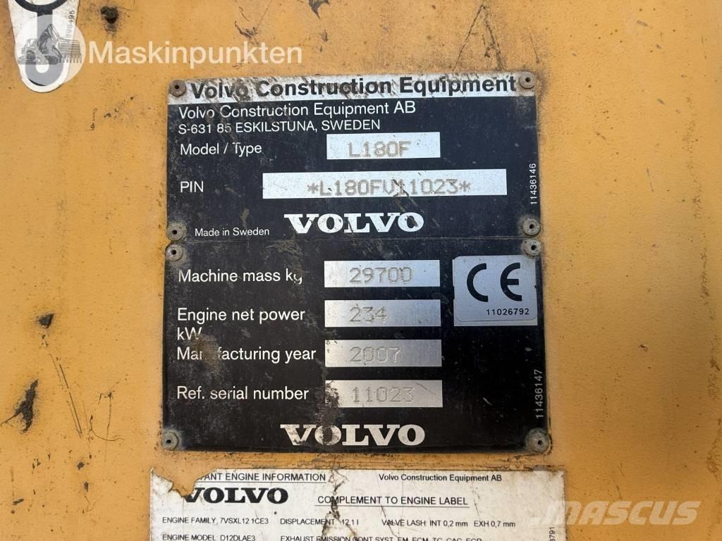 Volvo L 180 F Wielladers