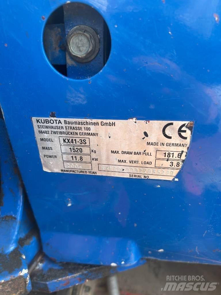 Kubota KX 41-3 S Minigraafmachines < 7t