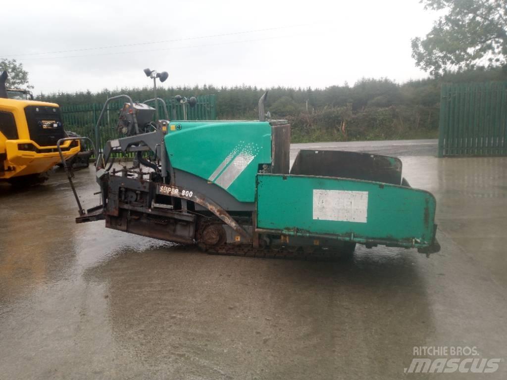 Vögele S800 Asfaltafwerkmachines