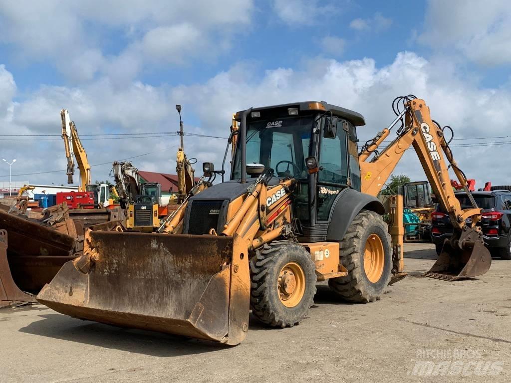 CASE 580SR4PT Graaf-laadcombinaties