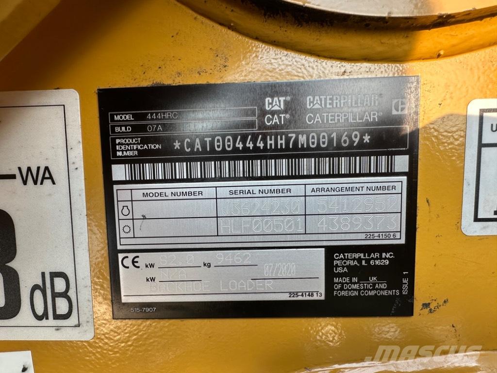 CAT 444 Graaf-laadcombinaties