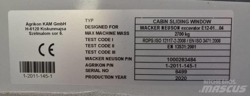 Wacker Neuson ET Overige componenten