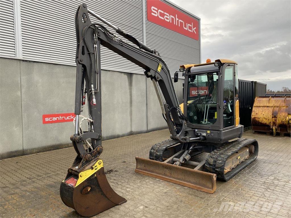 Volvo ECR50 Wielgraafmachines