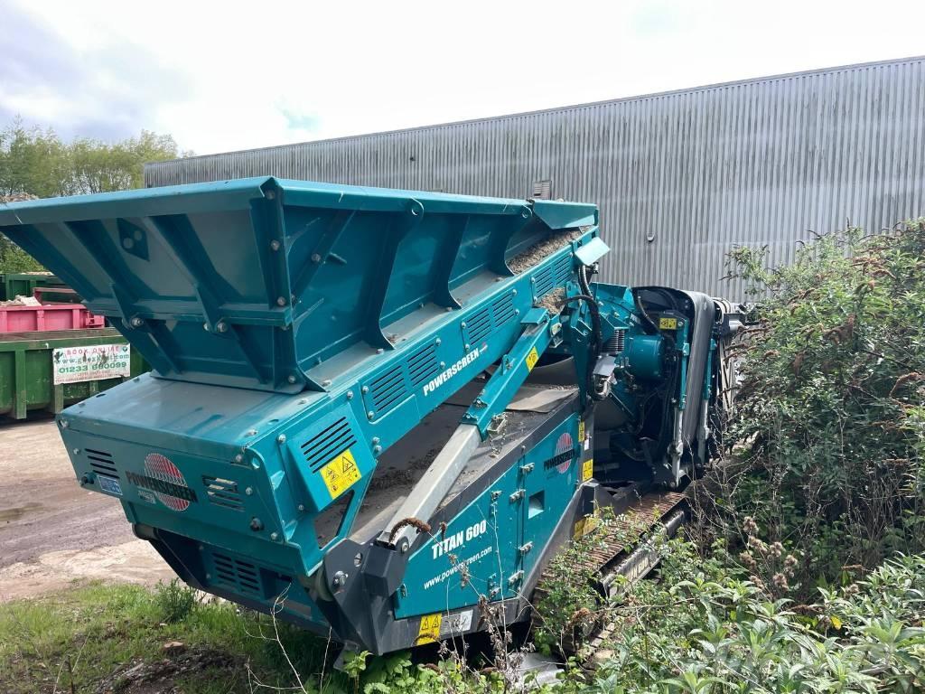 Powersceen TITAN 600 Mobiele zeefinstallaties