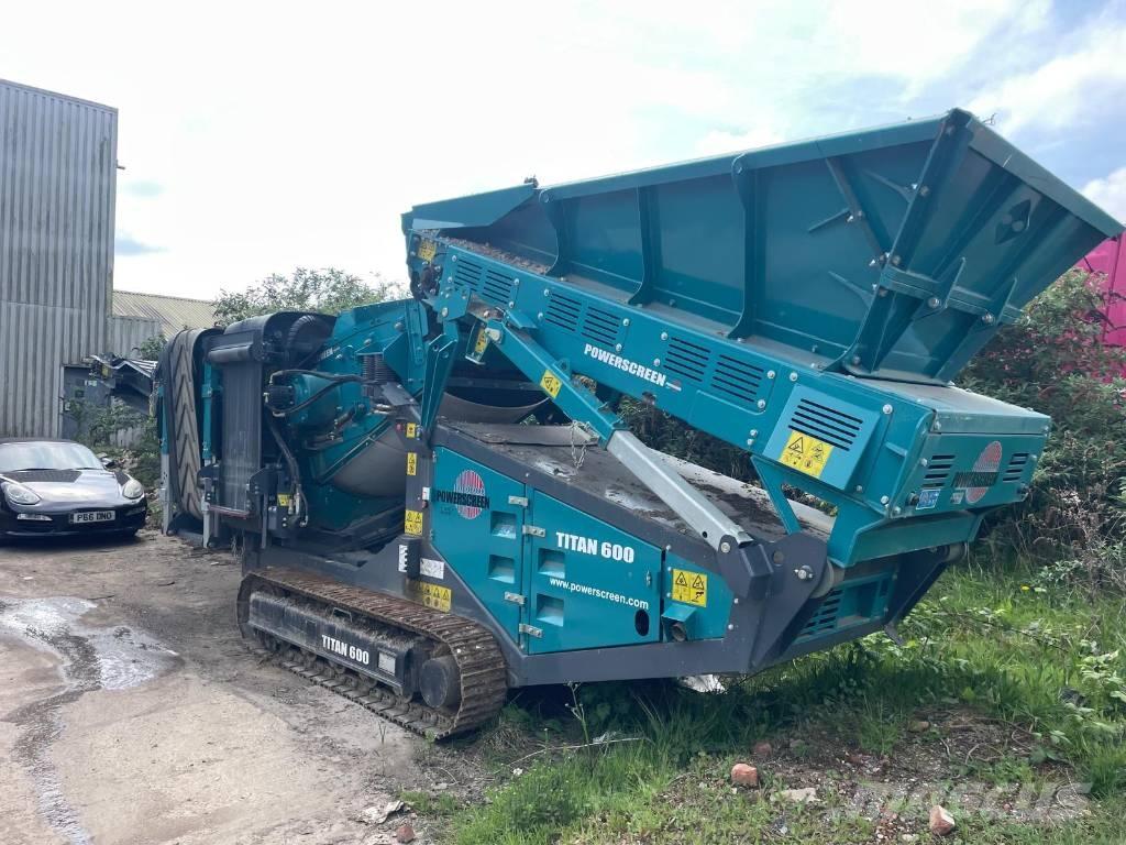 Powersceen TITAN 600 Mobiele zeefinstallaties