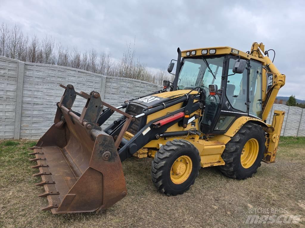 CAT 428 D Graaf-laadcombinaties