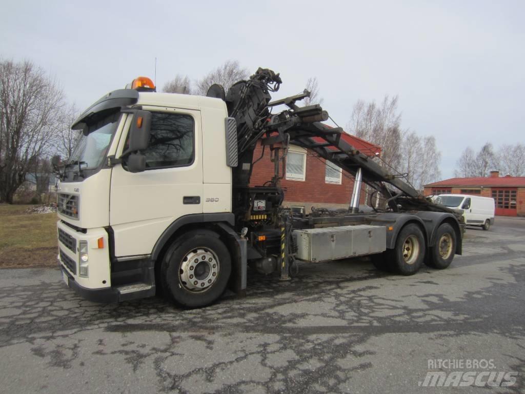 Volvo FM 12  6x2 4600 Containertrucks met kabelsysteem