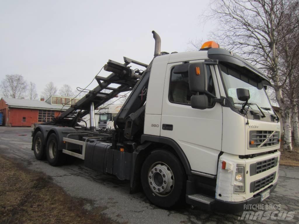 Volvo FM 12  6x2 4600 Containertrucks met kabelsysteem
