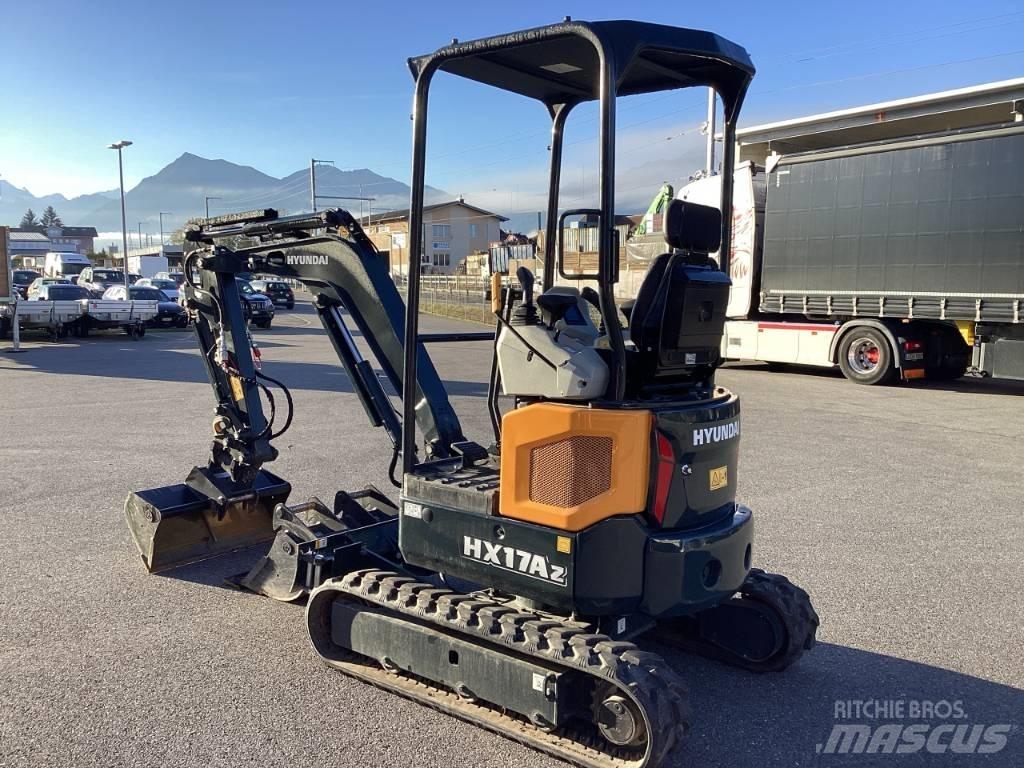 Hyundai HX17Az Minigraafmachines < 7t