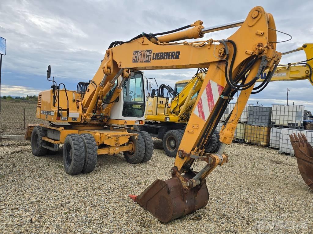 Liebherr A 316 Wielgraafmachines