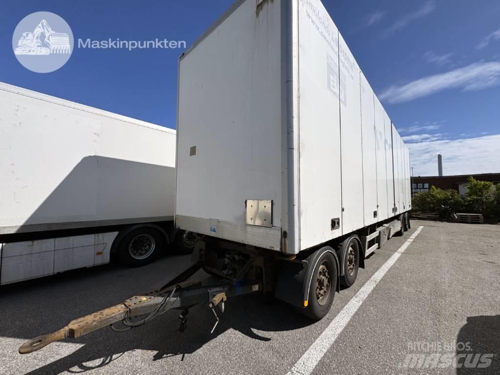 Närko D4HB11L61 Gesloten opbouw trailers